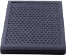 Two-in-one main filter *1 (front + back)