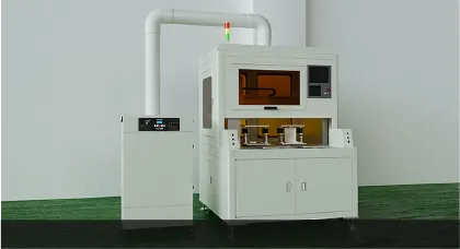 Laser processing smoke treatment